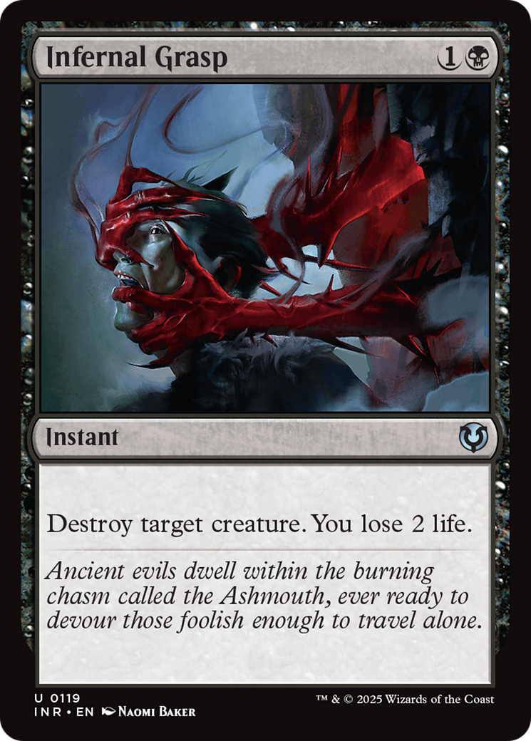 Infernal Grasp [Innistrad Remastered] | Webway Games