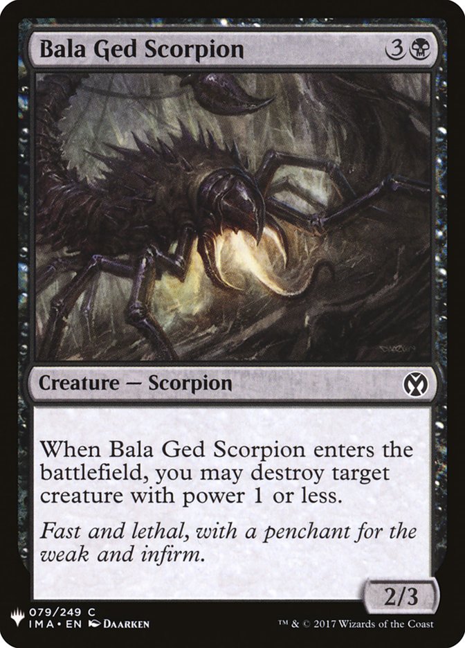 Bala Ged Scorpion [Mystery Booster] | Webway Games