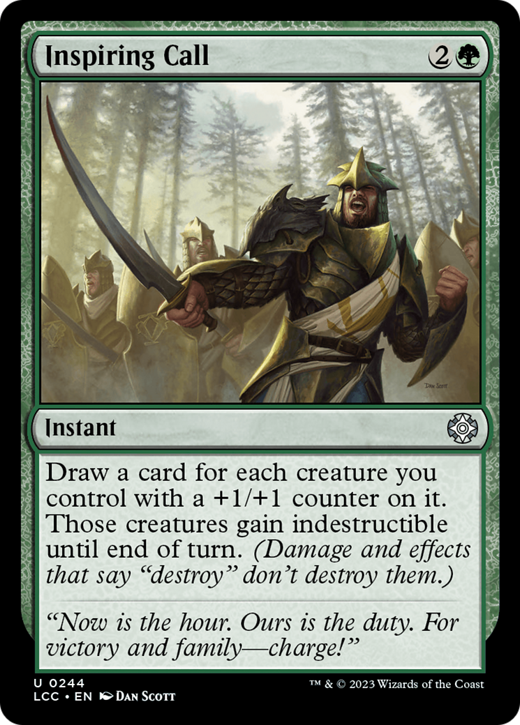 Inspiring Call [The Lost Caverns of Ixalan Commander] | Webway Games