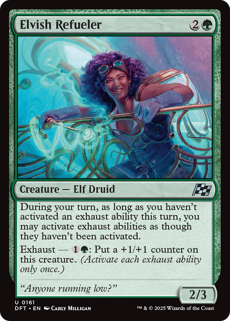 Elvish Refueler [Aetherdrift] | Webway Games