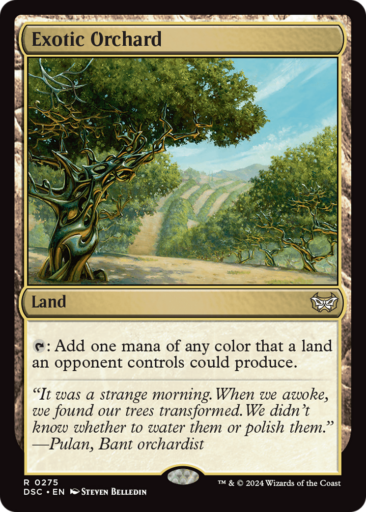 Exotic Orchard [Duskmourn: House of Horror Commander] | Webway Games