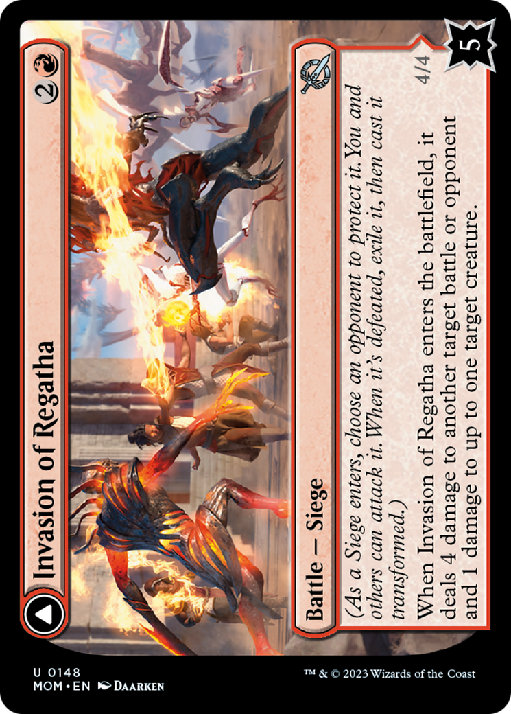 Invasion of Regatha // Disciples of the Inferno [March of the Machine] | Webway Games