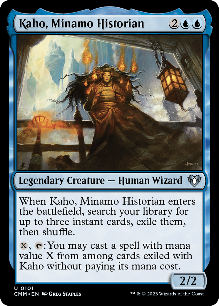 Kaho, Minamo Historian [Commander Masters] | Webway Games
