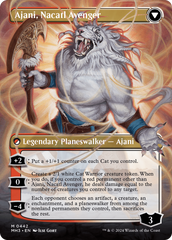 Ajani, Nacatl Pariah // Ajani, Nacatl Avenger (Borderless) [Modern Horizons 3] | Webway Games