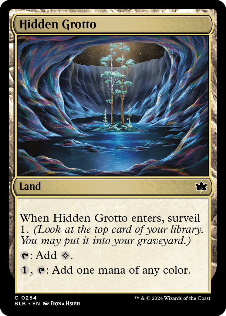Hidden Grotto [Bloomburrow] | Webway Games