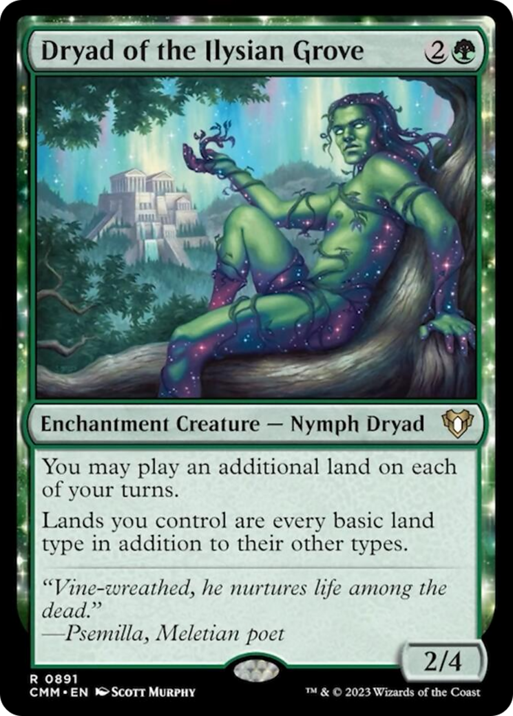 Dryad of the Ilysian Grove [Commander Masters] | Webway Games