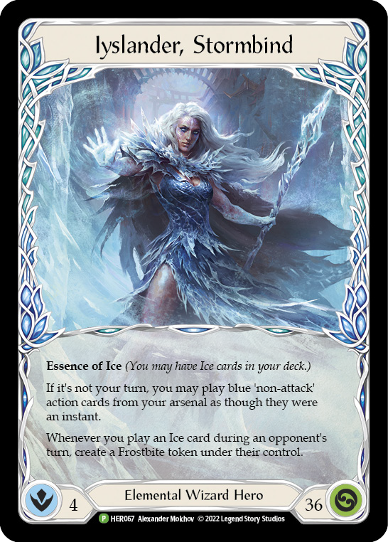 Iyslander, Stormbind [HER067] (Promo)  Rainbow Foil | Webway Games