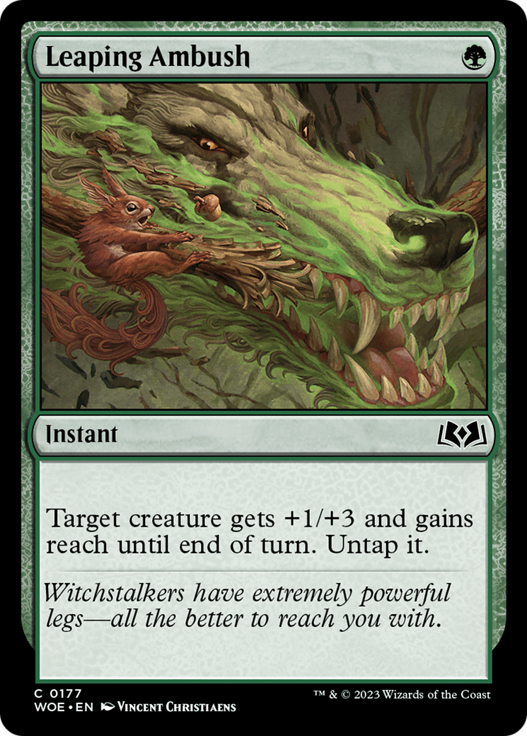 Leaping Ambush [Wilds of Eldraine] | Webway Games