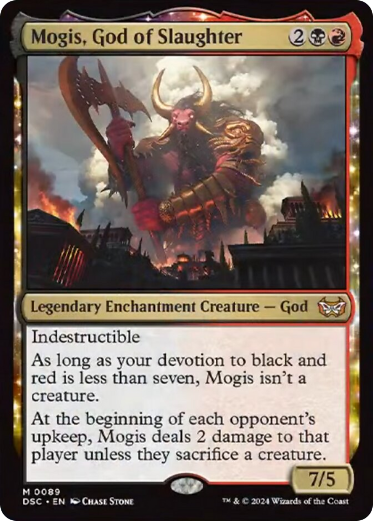 Mogis, God of Slaughter [Duskmourn: House of Horror Commander] | Webway Games
