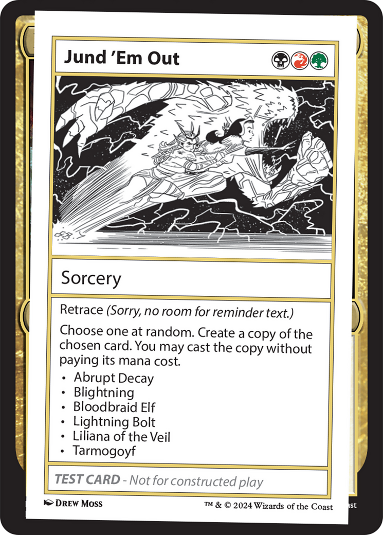 Jund 'Em Out [Mystery Booster 2 Playtest Cards] | Webway Games