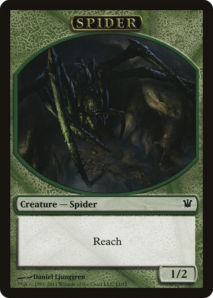 Insect // Spider Double-Sided Token [Innistrad Remastered Tokens] | Webway Games