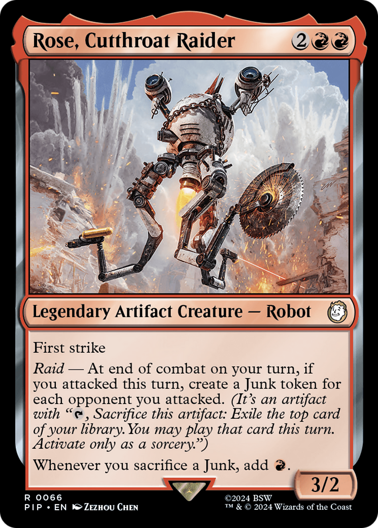 Rose, Cutthroat Raider [Fallout] | Webway Games