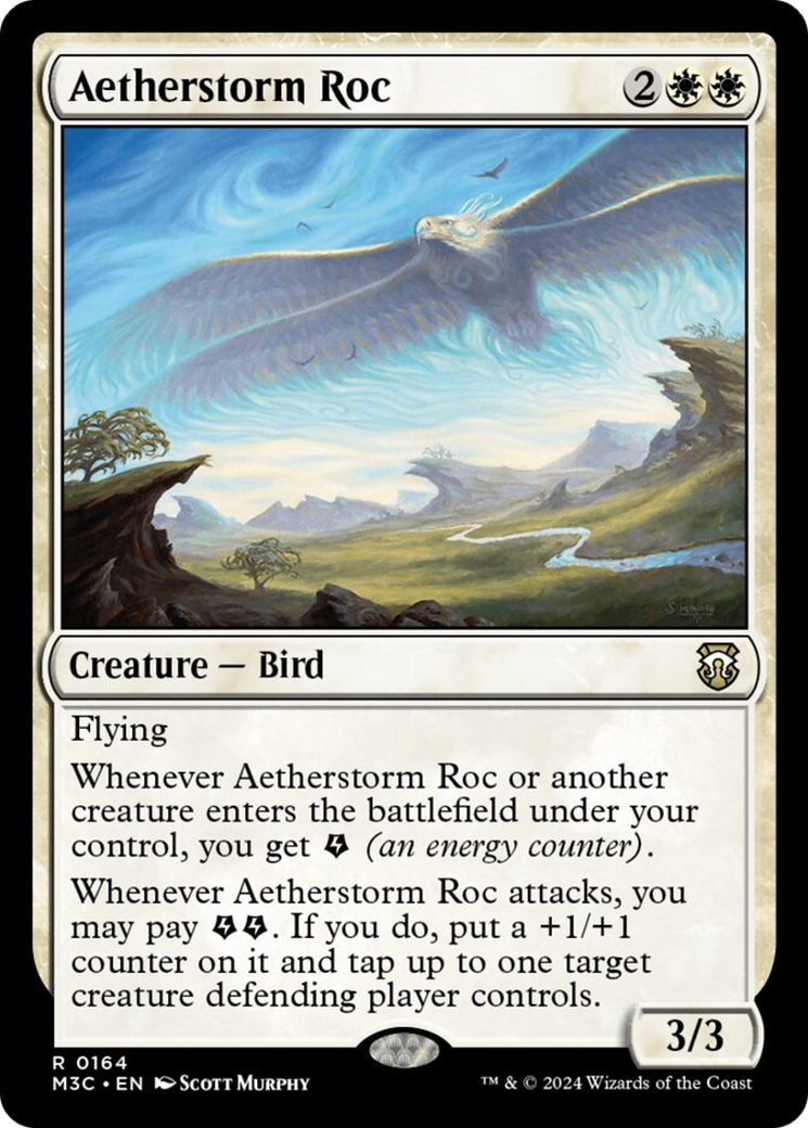 Aetherstorm Roc (Ripple Foil) [Modern Horizons 3 Commander] | Webway Games