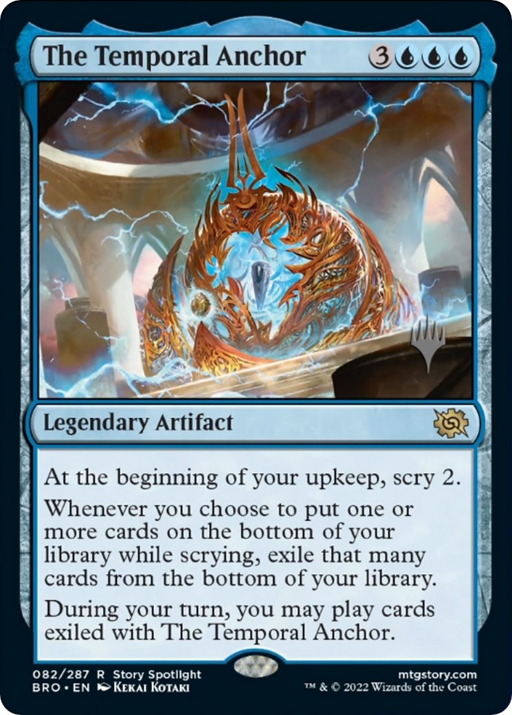 The Temporal Anchor (Promo Pack) [The Brothers' War Promos] | Webway Games