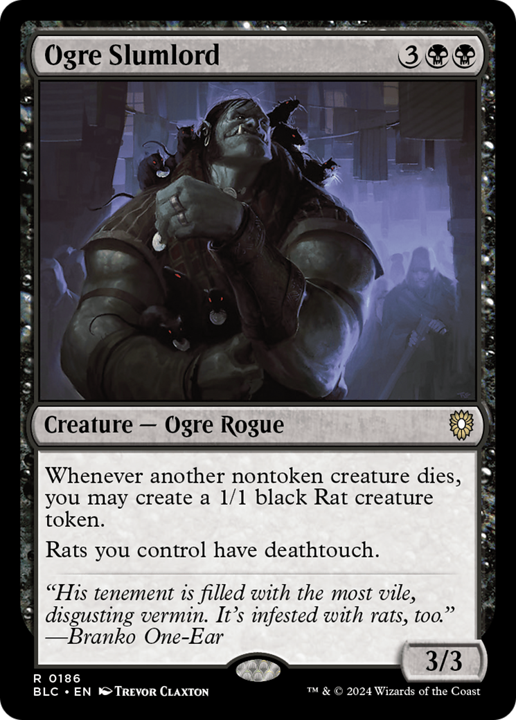 Ogre Slumlord [Bloomburrow Commander] | Webway Games