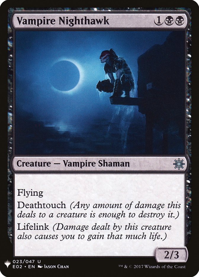 Vampire Nighthawk [Mystery Booster] | Webway Games
