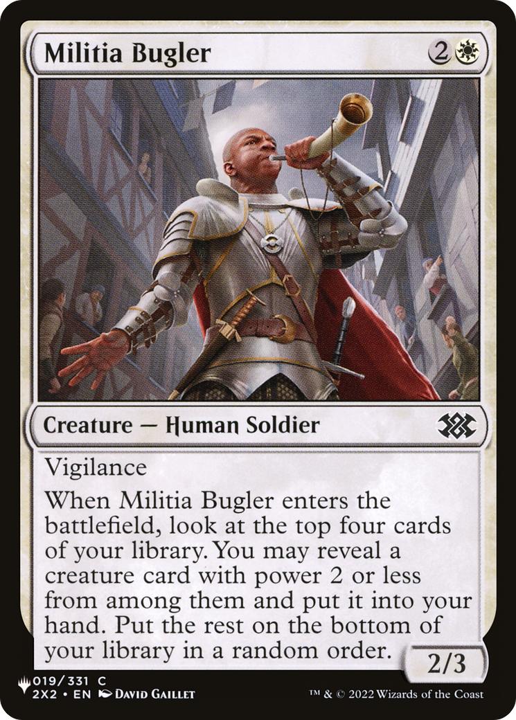 Militia Bugler [The List] | Webway Games
