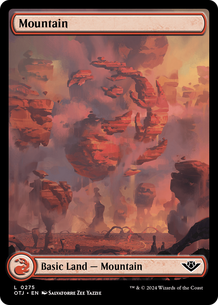 Mountain (0275) [Outlaws of Thunder Junction] | Webway Games