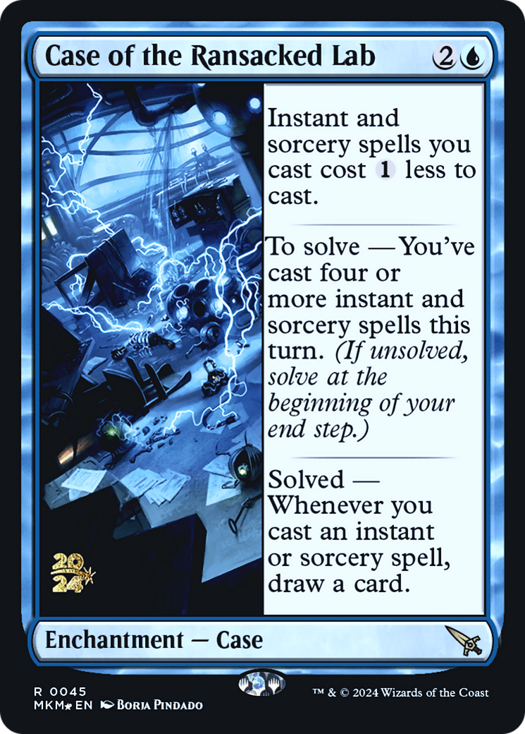 Case of the Ransacked Lab [Murders at Karlov Manor Prerelease Promos] | Webway Games