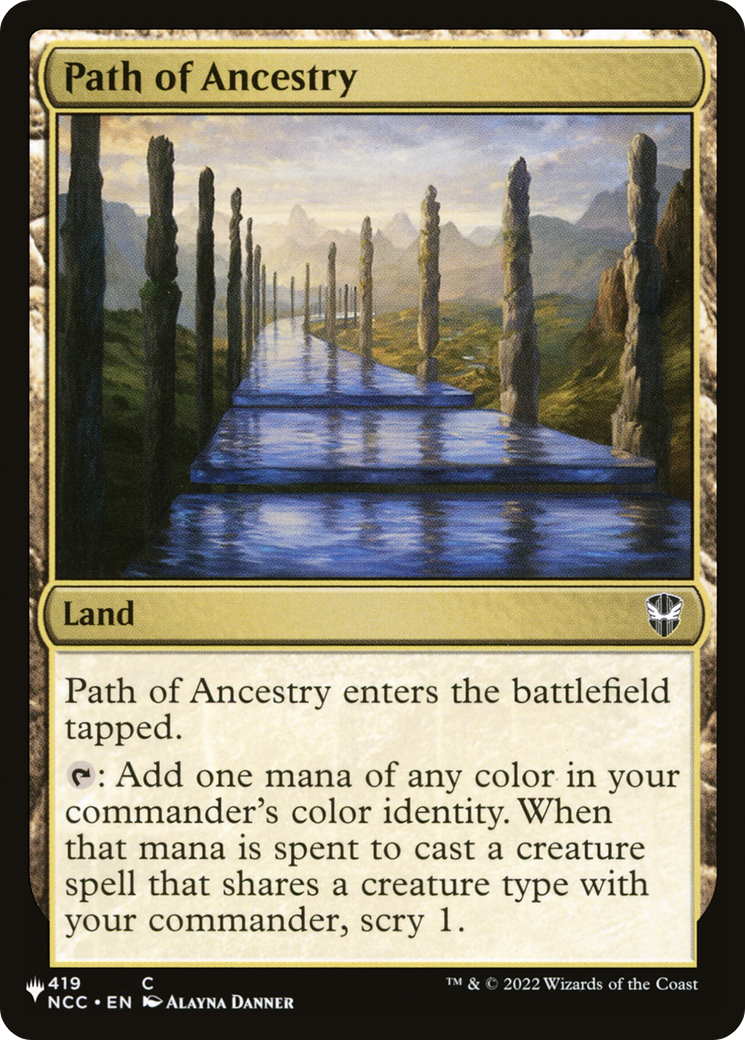 Path of Ancestry (NCC) [The List] | Webway Games