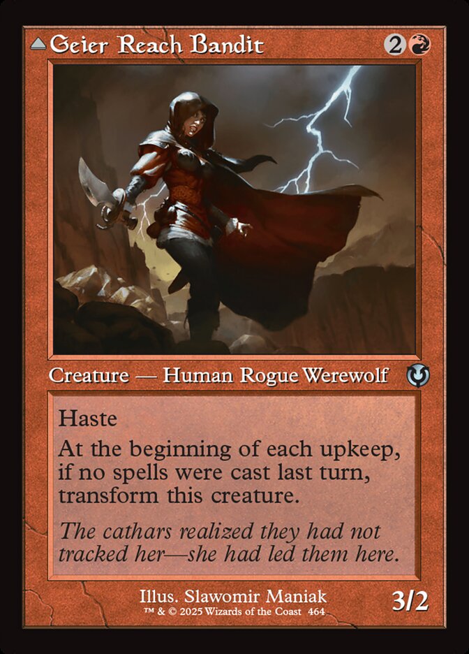 Geier Reach Bandit (Retro Frame) [Innistrad Remastered] | Webway Games