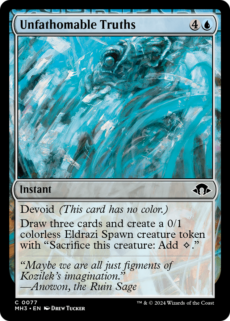 Unfathomable Truths [Modern Horizons 3] | Webway Games