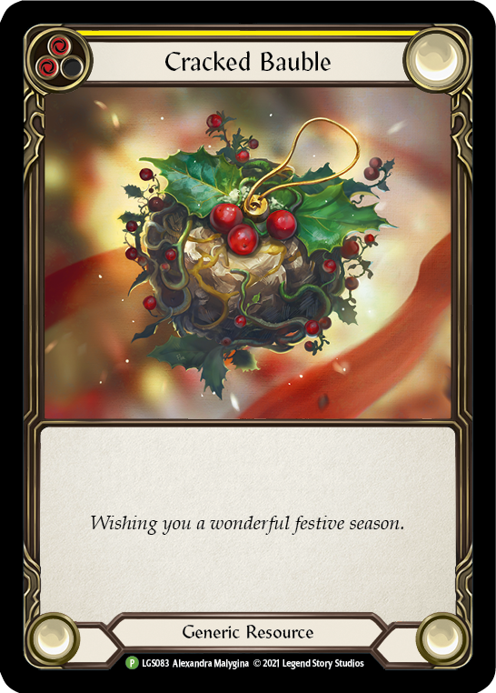 Cracked Bauble (Holiday 2021) [LGS083] (Promo)  Cold Foil | Webway Games