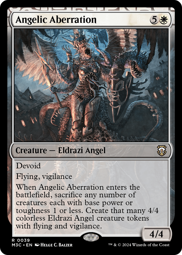Angelic Aberration (Ripple Foil) [Modern Horizons 3 Commander] | Webway Games