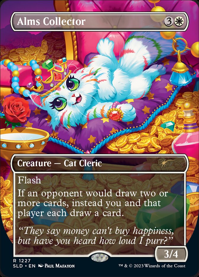 Alms Collector (Borderless) [Secret Lair Drop Series] | Webway Games