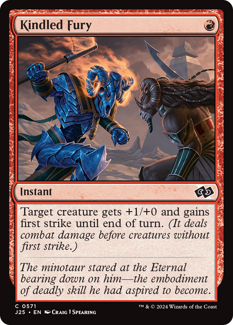 Kindled Fury [Foundations Jumpstart] | Webway Games