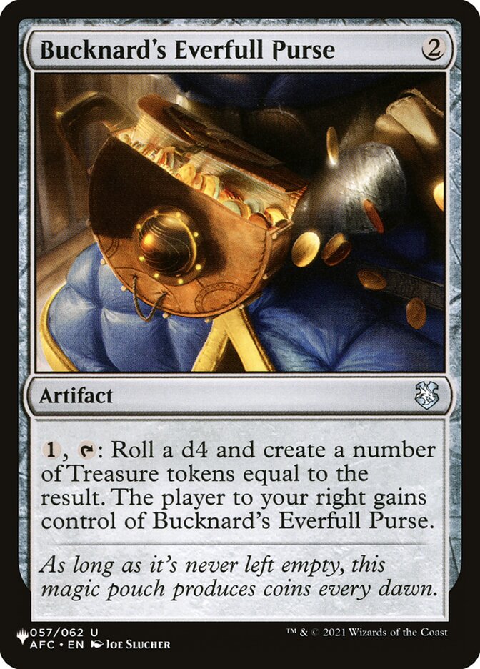 Bucknard's Everfull Purse [The List] | Webway Games