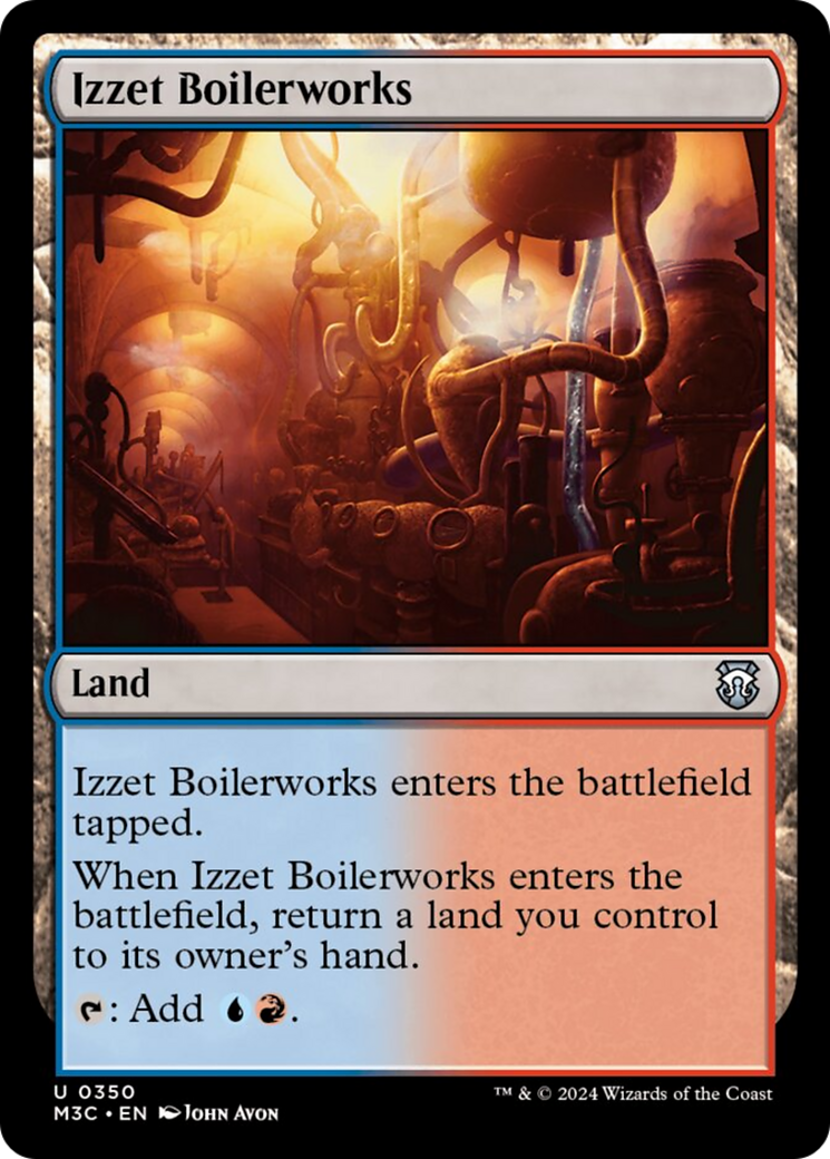 Izzet Boilerworks [Modern Horizons 3 Commander] | Webway Games