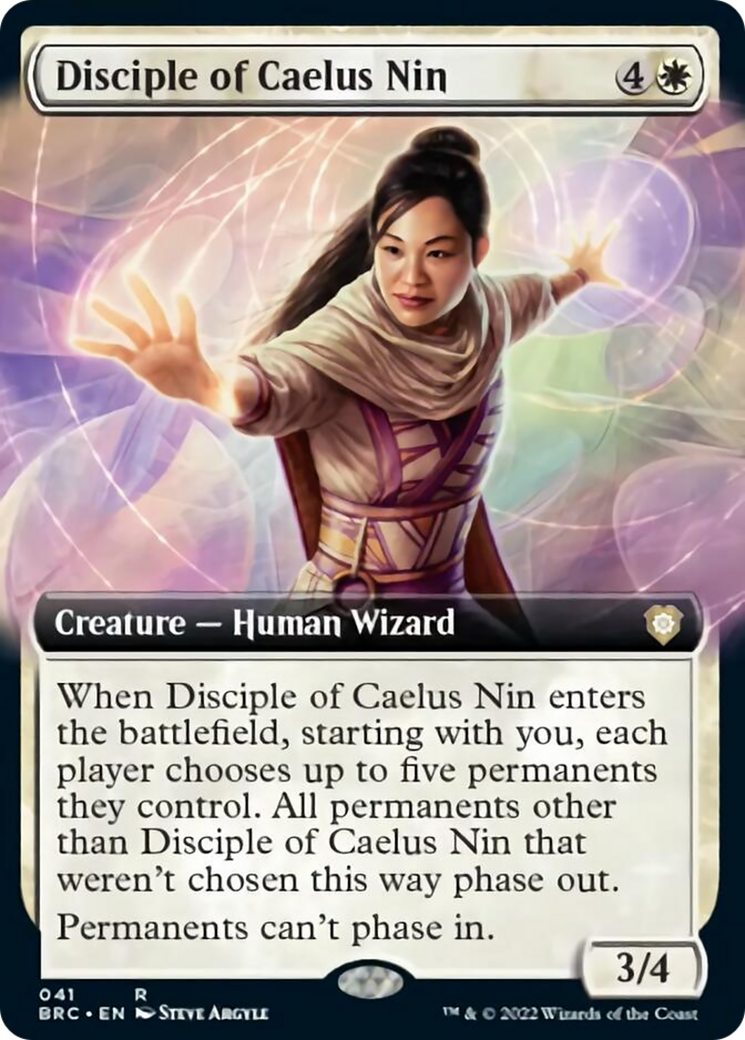 Disciple of Caelus Nin (Extended Art) [The Brothers' War Commander] | Webway Games