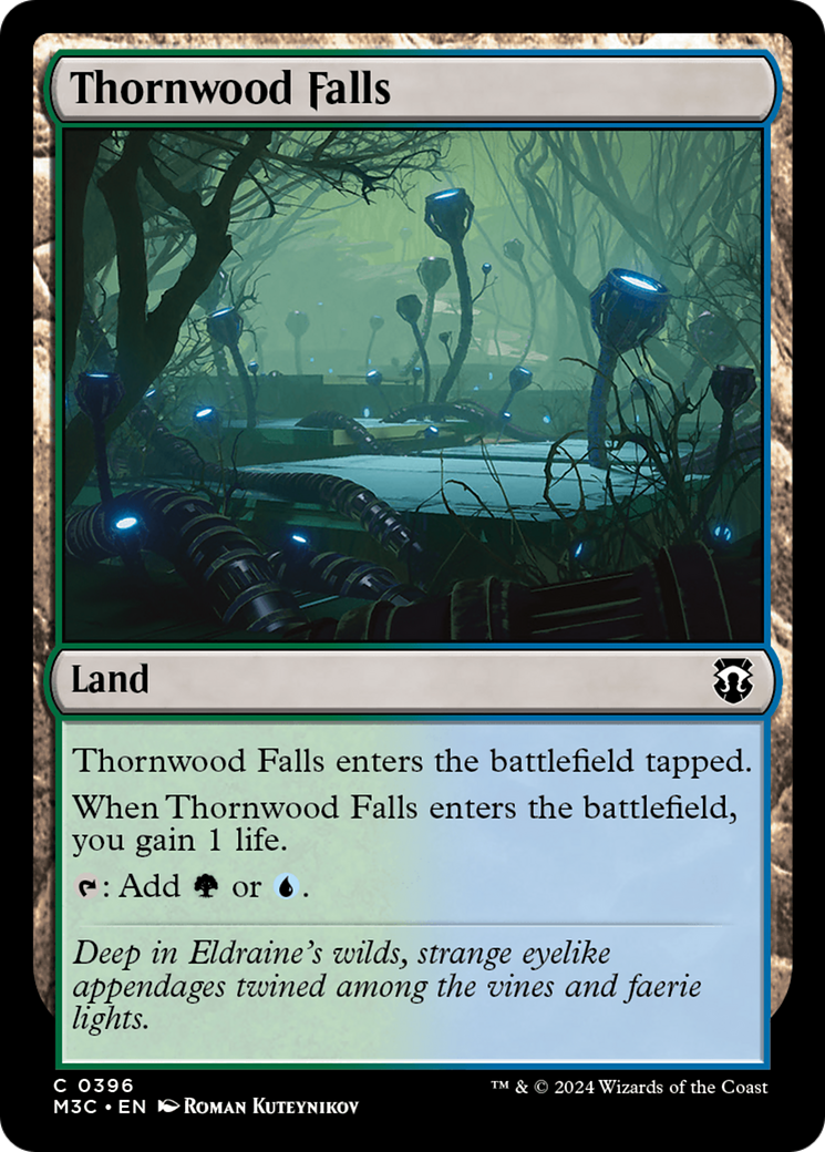 Thornwood Falls (Ripple Foil) [Modern Horizons 3 Commander] | Webway Games