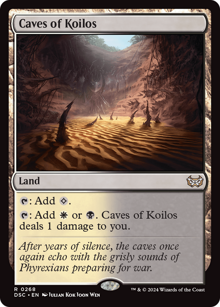 Caves of Koilos [Duskmourn: House of Horror Commander] | Webway Games