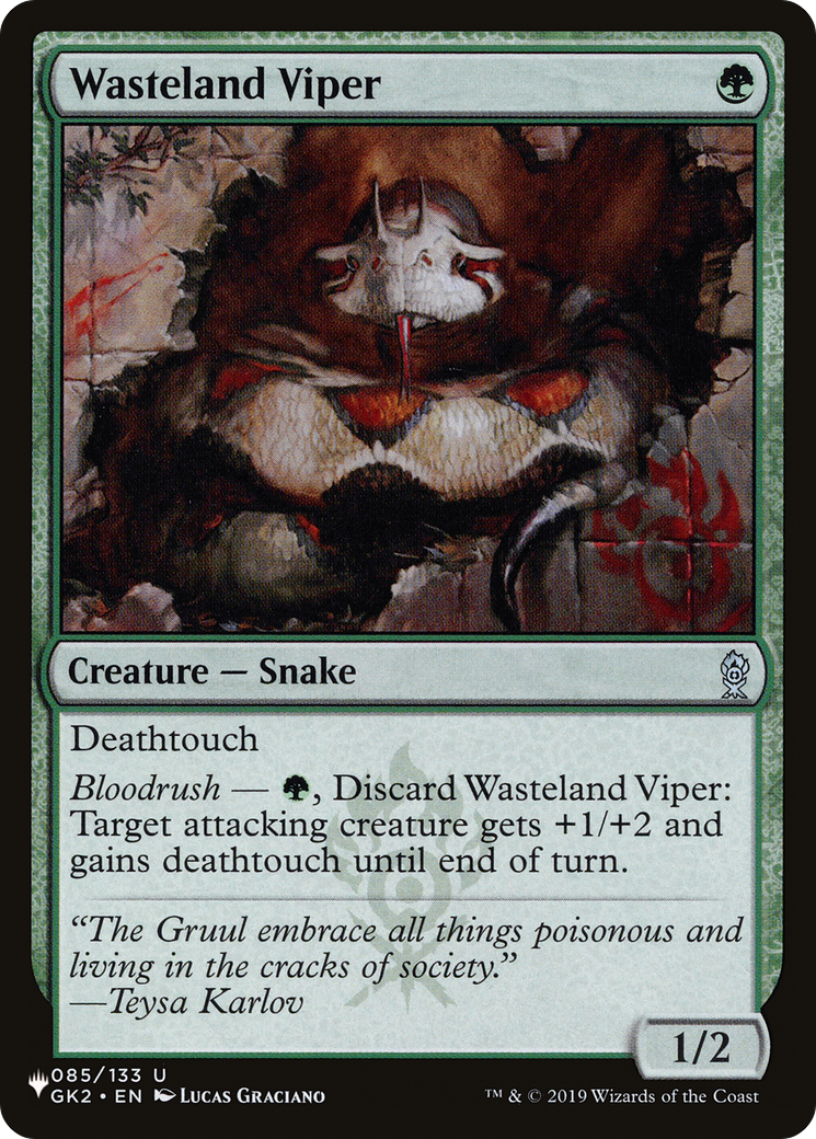 Wasteland Viper [The List] | Webway Games