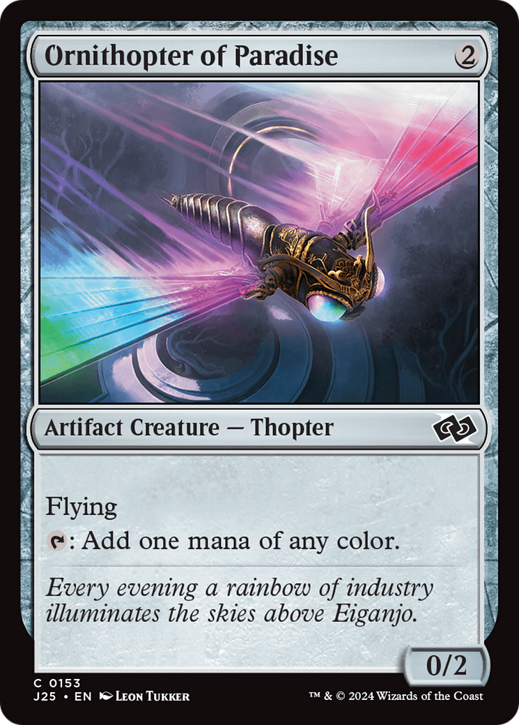Ornithopter of Paradise [Foundations Jumpstart] | Webway Games