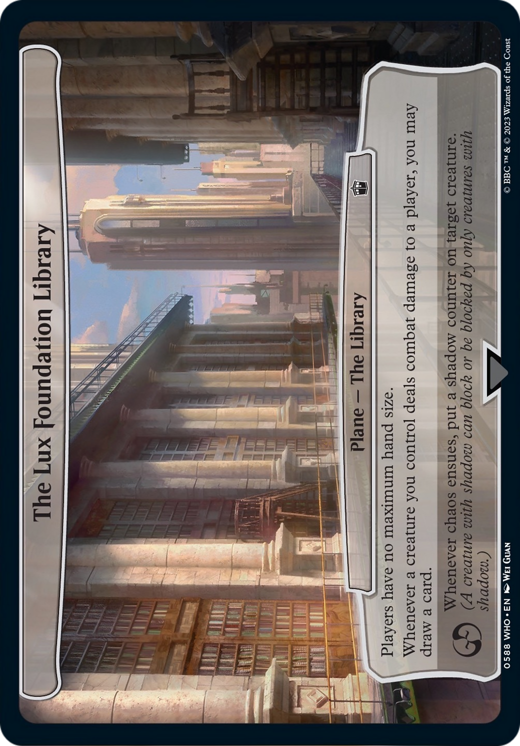 The Lux Foundation Library [Doctor Who] | Webway Games