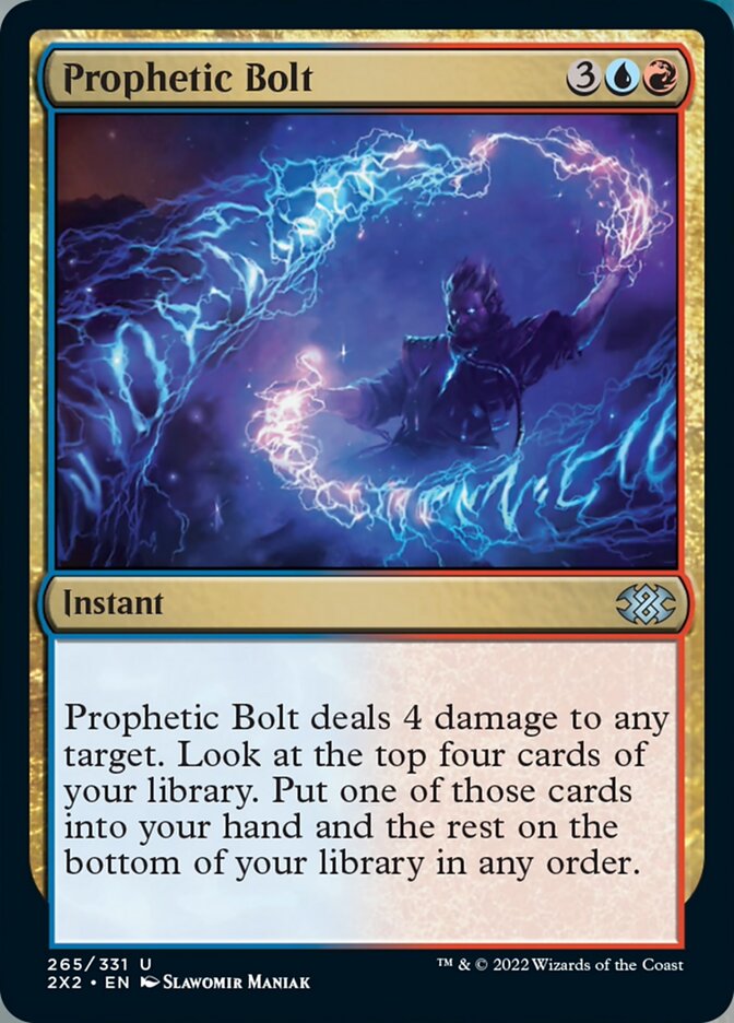 Prophetic Bolt [Double Masters 2022] | Webway Games