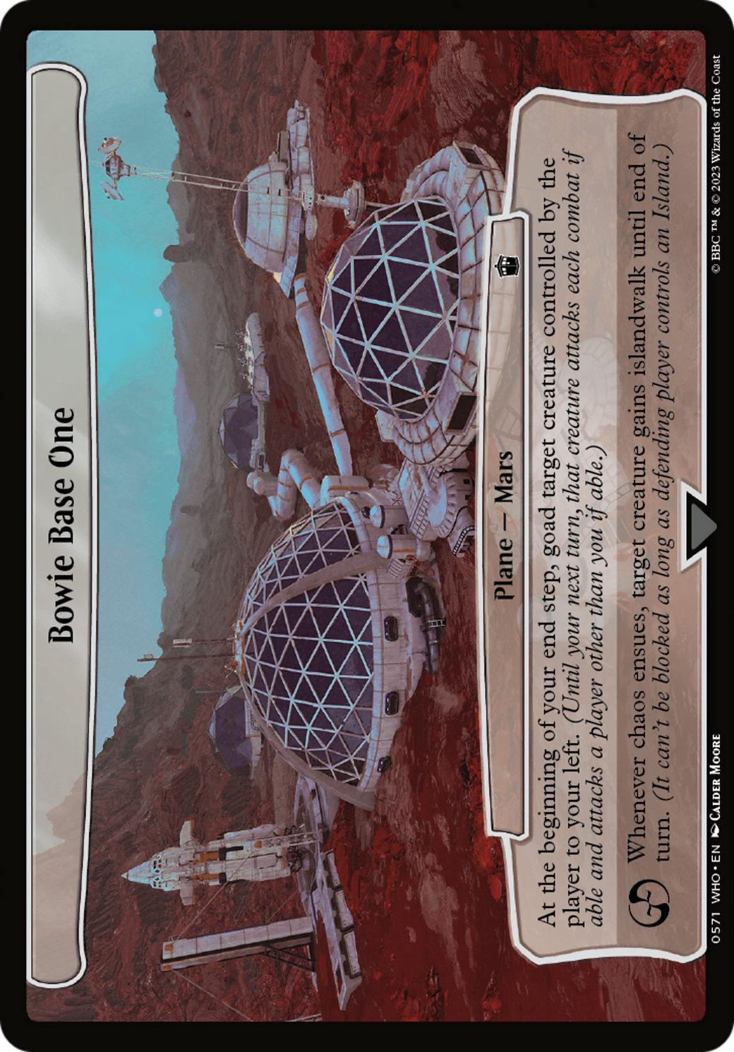 Bowie Base One [Doctor Who] | Webway Games