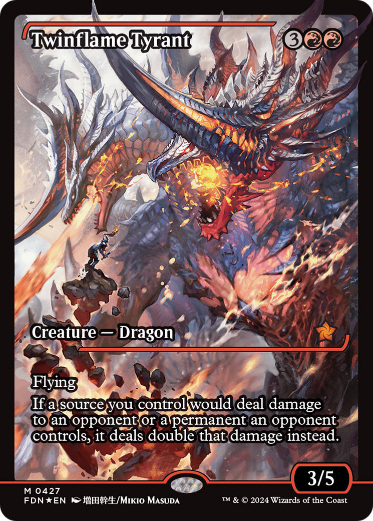 Twinflame Tyrant (Showcase) [Foundations] | Webway Games