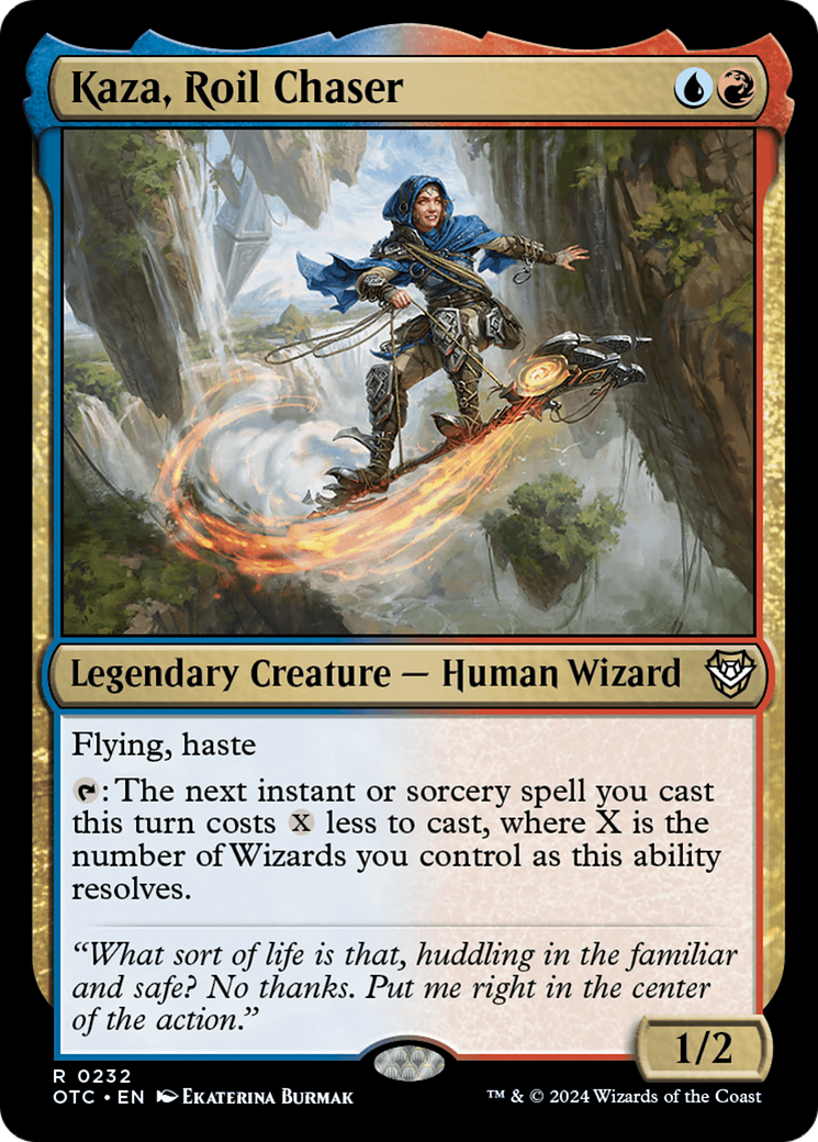 Kaza, Roil Chaser [Outlaws of Thunder Junction Commander] | Webway Games