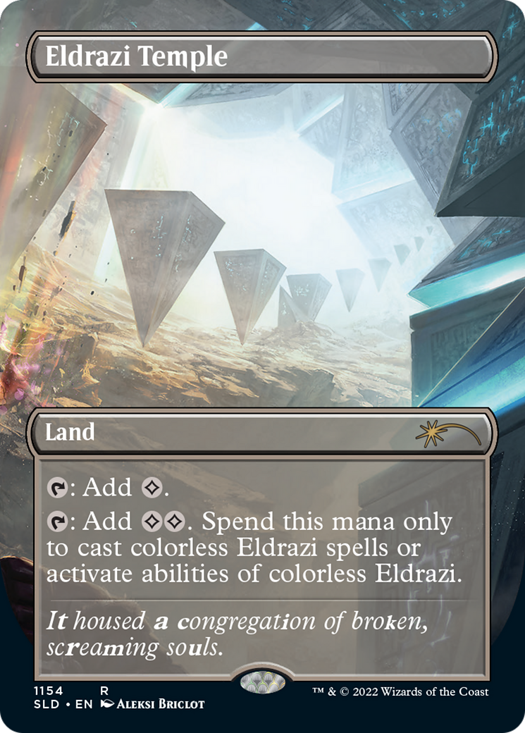 Eldrazi Temple (Borderless) [Secret Lair Drop Series] | Webway Games