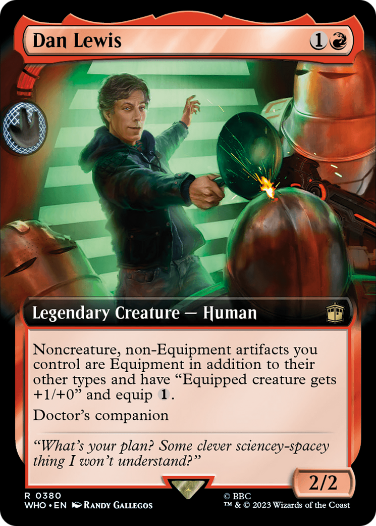 Dan Lewis (Extended Art) [Doctor Who] | Webway Games