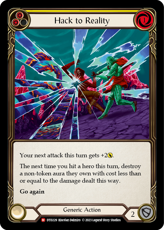 Hack to Reality [DTD229] (Dusk Till Dawn)  Rainbow Foil | Webway Games
