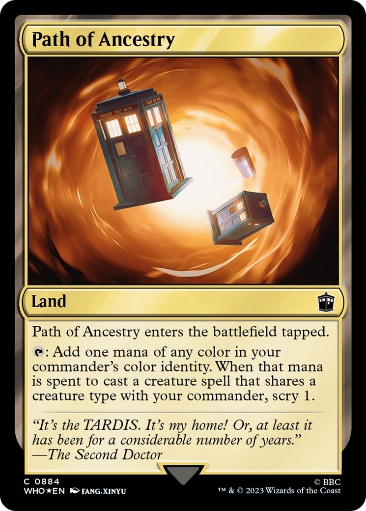 Path of Ancestry (Surge Foil) [Doctor Who] | Webway Games