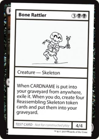 Bone Rattler (2021 Edition) [Mystery Booster Playtest Cards] | Webway Games