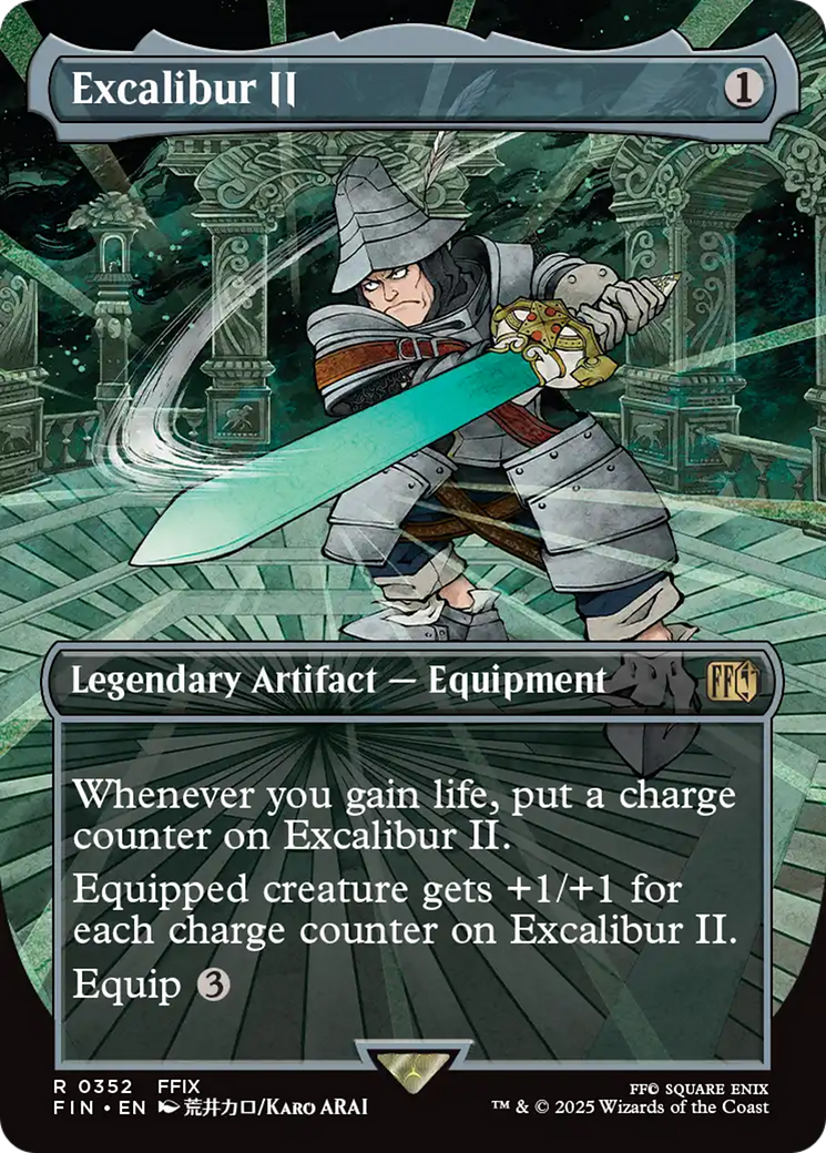 Excalibur II (Borderless) [FINAL FANTASY] | Webway Games