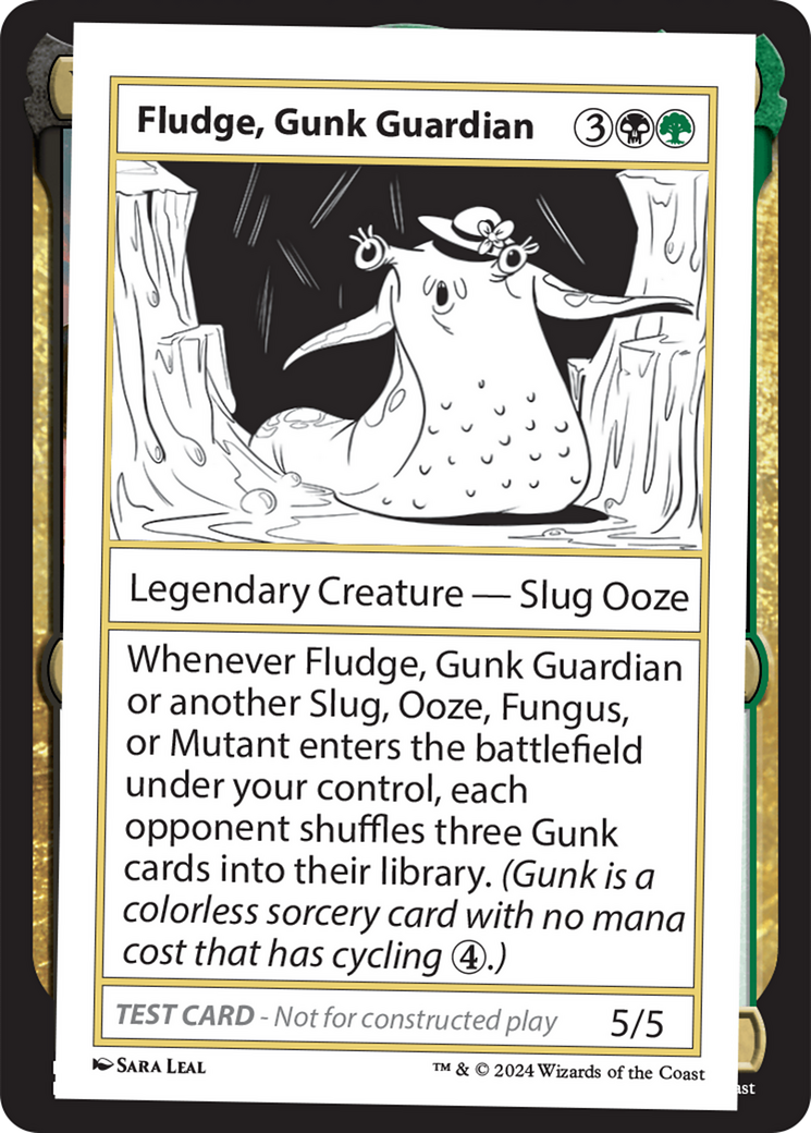 Fludge, Gunk Guardian [Mystery Booster 2 Playtest Cards] | Webway Games