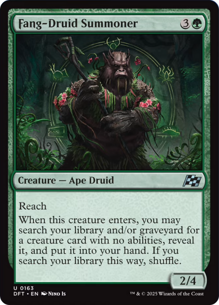 Fang-Druid Summoner [Aetherdrift] | Webway Games